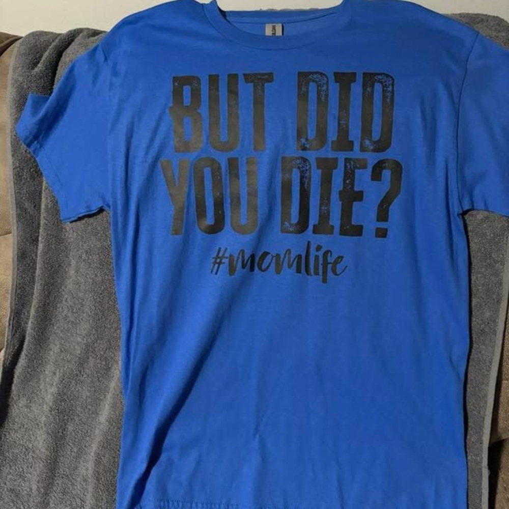 Blue Graphic T-Shirt